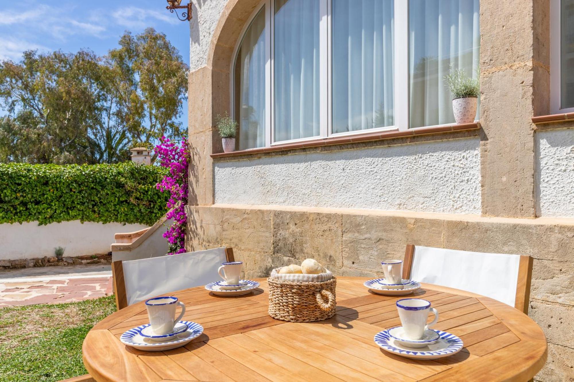 Chalet Independiente A 50 Metros De Cala Blanca Javea Ngoại thất bức ảnh